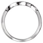 LaVie Scalloped Wedding Band 115471-W