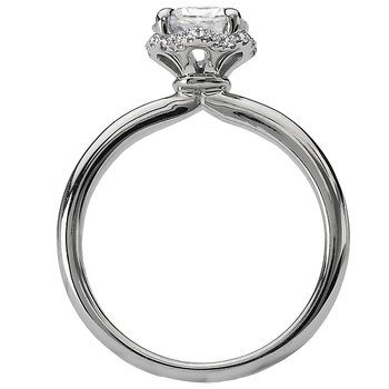 Halo Semi-Mount Diamond Ring 115317-100