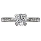 LaVie Classic Semi-Mount Diamond Ring 115466-RD075