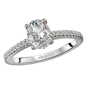 Diamond Semi-Mount Engagement Ring 160144-OV100