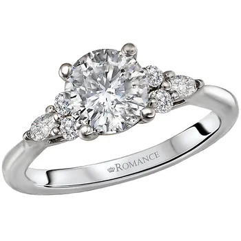 Diamond Semi-Mount Engagement Ring 160126-RD100