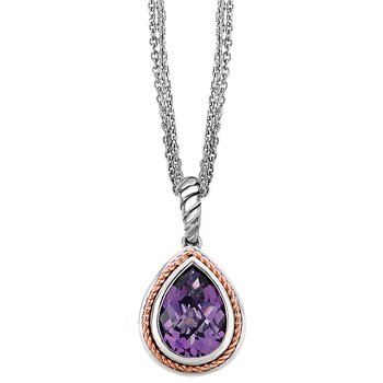 Ladies Fashion Gemstone Necklace 741269-N