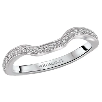Curved Wedding Band 119127-100WK