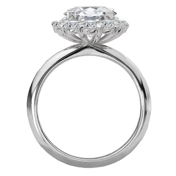 Halo Semi-Mount Diamond Ring 119174-OV300K