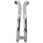 LaVie Matching Diamond Wrap Ring with Guard 113911-WRAP