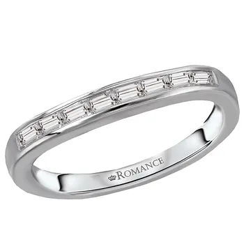 Curved Wedding Band 119221-WK