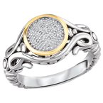 Eleganza Ladies Fashion Diamond Ring 711806-7