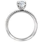 LaVie Solitaire Semi-Mount Diamond Ring 115427-RD075