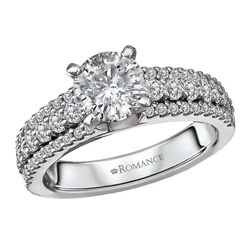 Semi-Mount Diamond Engagement Ring 160205-RD100