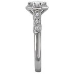 LaVie Halo Semi-Mount Diamond Ring 115446-RD075