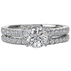 LaVie Classic Semi-Mount Diamond Ring 115323-100