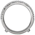 LaVie Diamond Wrap Wedding Ring with Guard 113929-WRAP