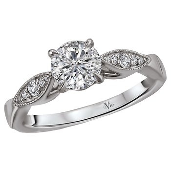 Classic Semi-Mount Diamond Ring 115440-RD075