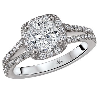 Split Shank Semi-Mount Diamond Ring 115296-100