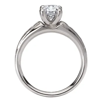 Diamond Semi-Mount Engagement Ring 160268-OV100