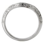 LaVie Curved Wedding Band 115169-W