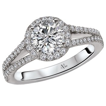 Split Shank Semi-Mount Diamond Ring 115294-100