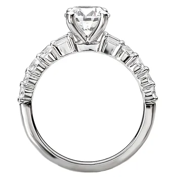 Diamond Semi-Mount Engagement Ring 160148-RD100