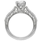 LaVie Peg Head Semi-Mount Diamond Ring 115338-S