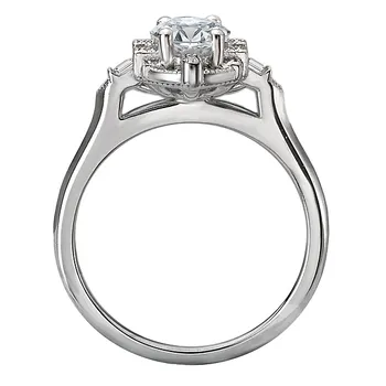 Semi-Mount Diamond Engagement Ring 160212-OV100
