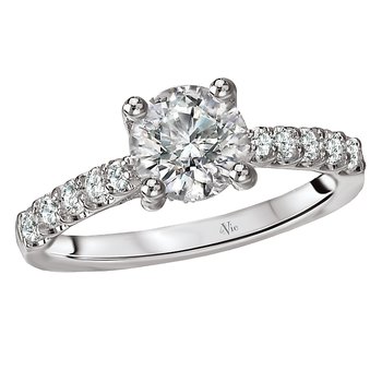 Classic Semi-Mount Diamond Ring 115258-100