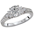 LaVie Classic Semi-Mount Diamond Ring 115312-100