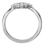 LaVie Curved Nesting Wedding Band 113917-W
