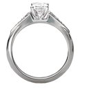 LaVie Classic Semi-Mount Diamond Ring 115467-OV075
