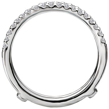 Diamond Wrap Ring with Guard 113924-WRAP