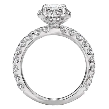 Halo Semi-Mount Diamond Ring 119158-CR100K