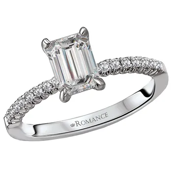 Classic Semi-Mount Diamond Ring 119166-EM100K