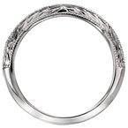 LaVie Curved Wedding Band 115003-100W