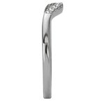 LaVie Curved Wedding Band 115290-100W