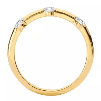 Straight Diamond Wedding Band 160330-WY