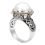 Eleganza Ladies Fashion Pearl Ring 710571-7