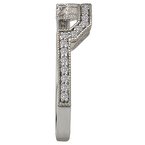 LaVie Curved Wedding Band 115092-100W