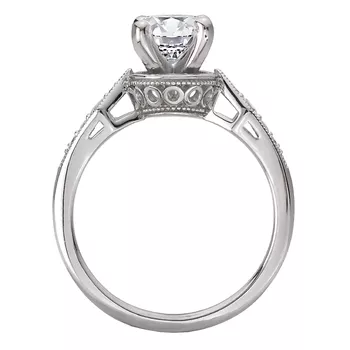 Art Deco Based Diamon Wedding Band 160325-OV150