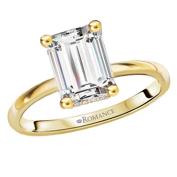 Diamond Hidden Halo Engagement Ring 160151-EM300Y