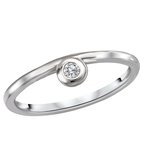 Eleganza Ladies Fashion Diamond Ring 711813-7