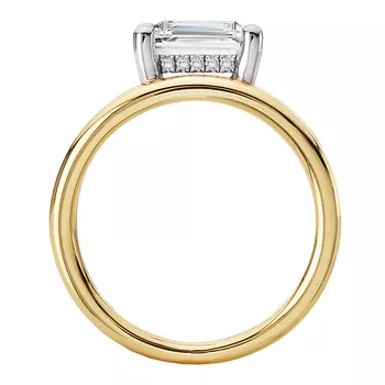 Split Shank Diamond Engagement Ring 160328-EM150Y
