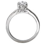 LaVie Classic Semi-Mount Diamond Ring 115466-MQ075