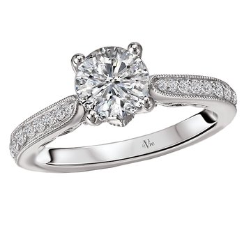 Classic Semi Mount Diamond Ring 115255-100