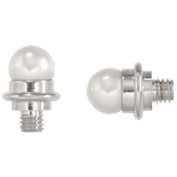 Pearl Sterling Bracelet Tips VHB 932 PRL