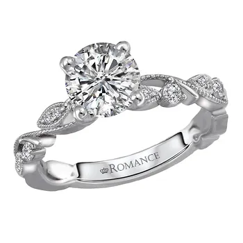 Classic Semi-Mount Diamond Ring 119256-RD100K