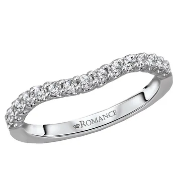 Curved Wedding Band 119219-WK