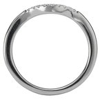 LaVie Curved Wedding Band 115290-100W