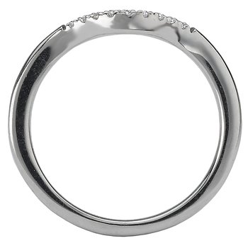 Curved Wedding Band 115290-100W