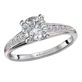 Diamond Semi-Mount Engagement Ring 160268-RD100