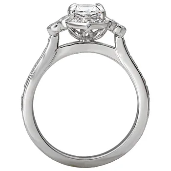 Halo Semi-Mount Diamond Ring 119237-OV100K