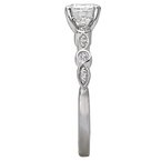 LaVie Classic Semi-Mount Diamond Ring 115431-RD075